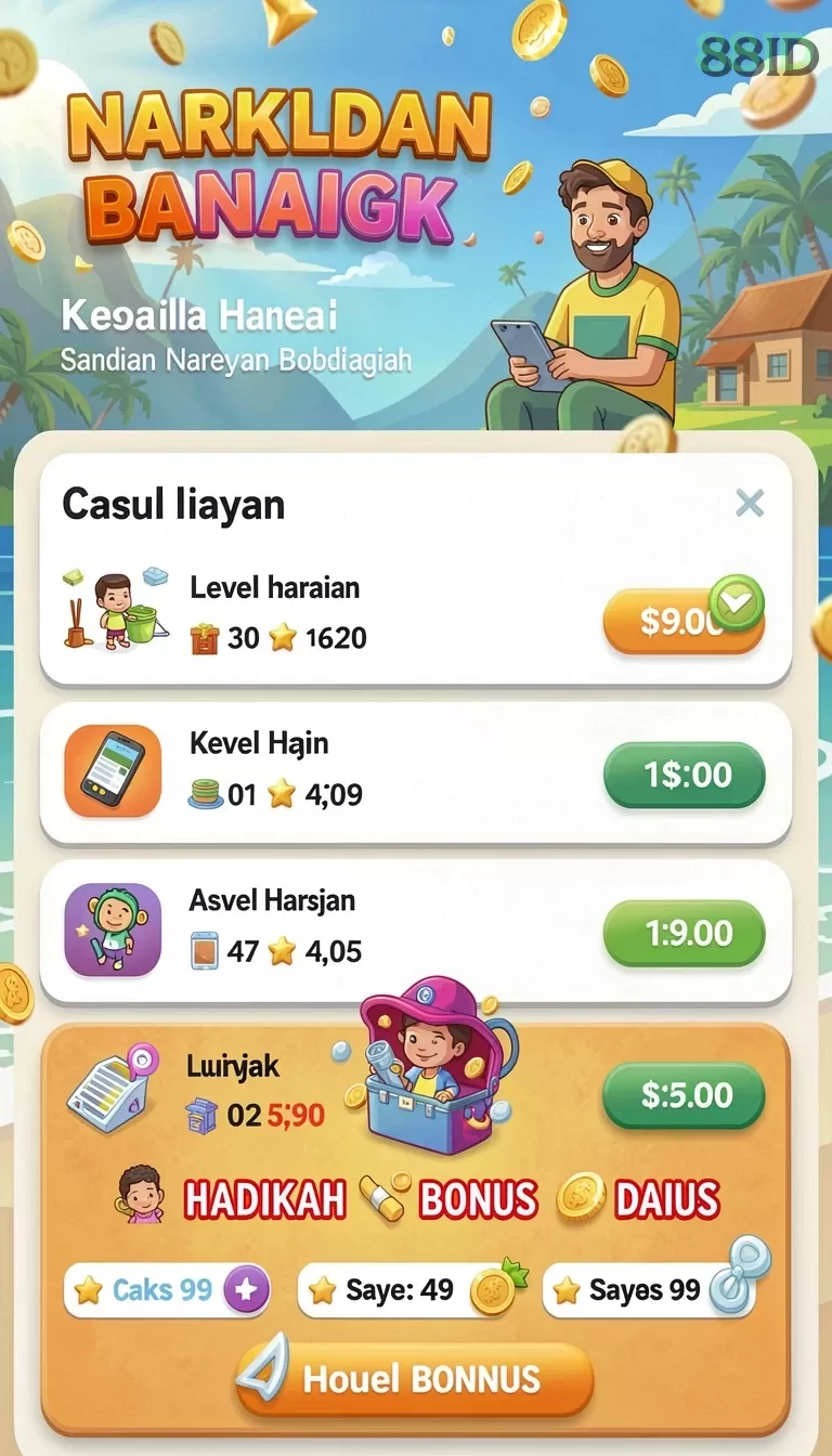 Cuplikan layar ULAR288 — halaman utama
