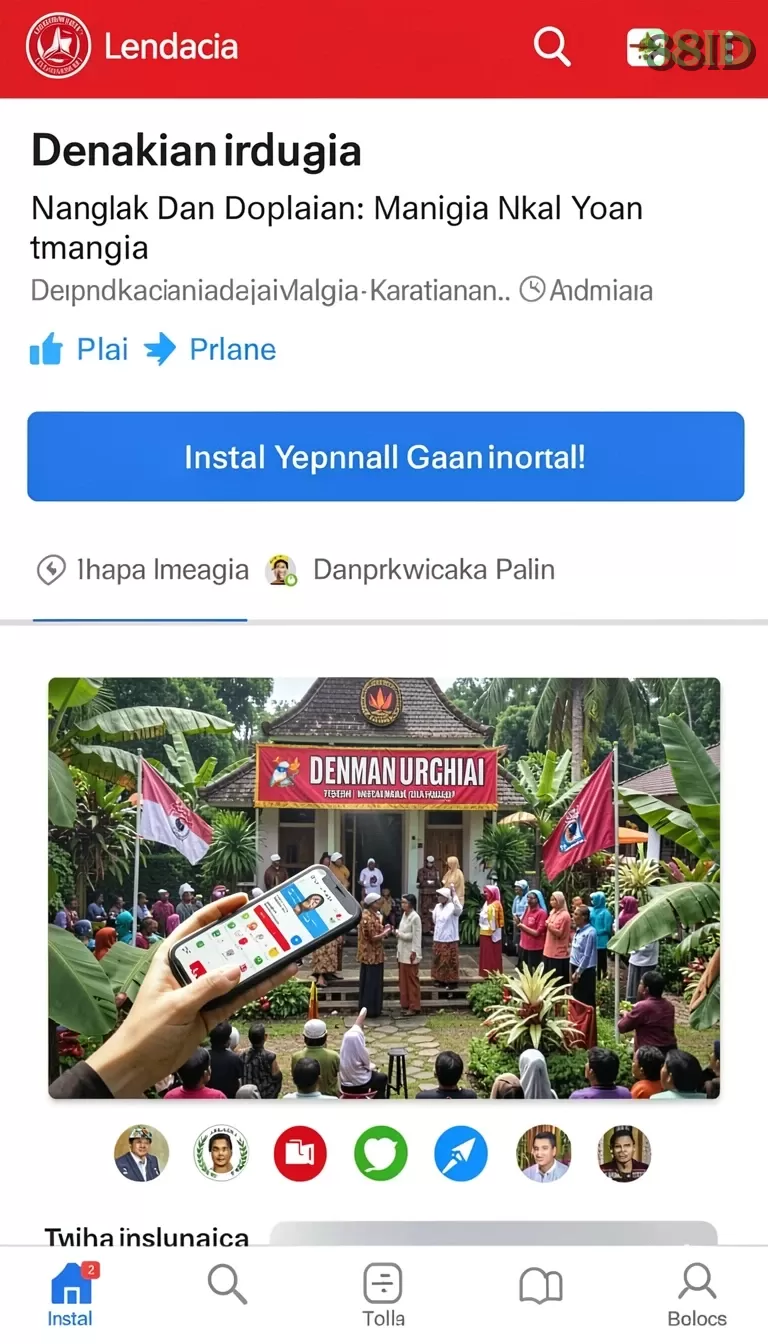 Cuplikan layar E88 — aktivitas